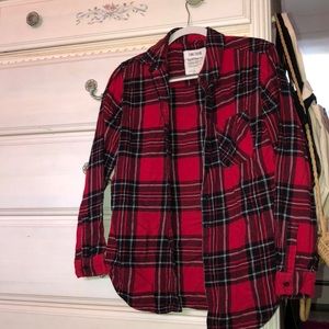 Used flannel from garage